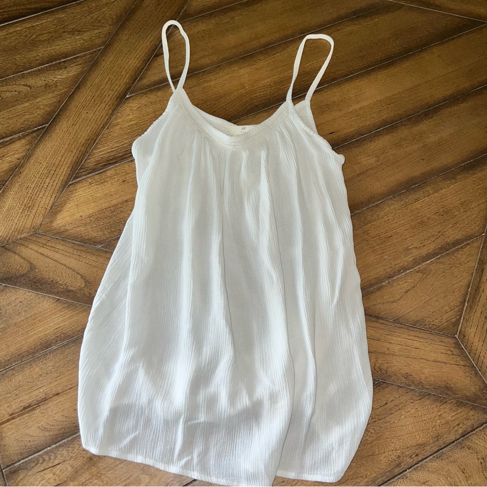 H&M White Tank Top